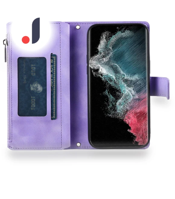 Zipper Pocket Phone Case with Stand — Phone Accessories, Smartwatch 2025