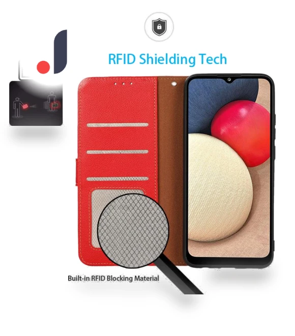 Anti-fall Phone Case with Stand and Wallet — Phone Accessories, KHAZNEH