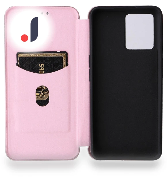 Carbon Fiber Texture PU Leather All-Inclusive Anti-Fall Case with Magnetic Auto-absorbed Stand and Card Holder — Phone Accessories, Smartwatch 2025