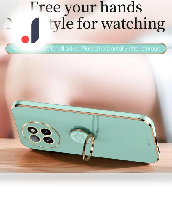 Electroplating Frame Ring Kickstand Anti-Drop TPU Case — Phone Accessories, XINLI