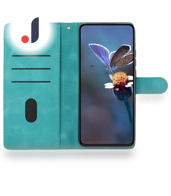 Flower Imprint Anti-drop Phone Cover Leather Stand Case with Wallet — Screen Protectors, Smartwatch 2025