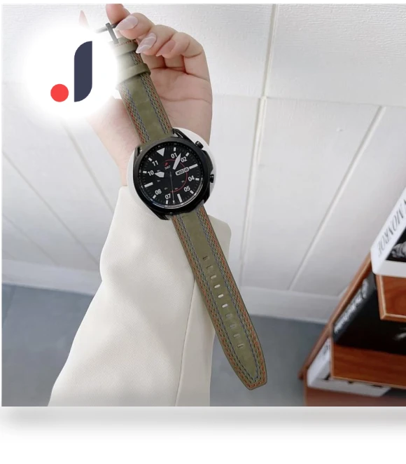 Genuine Leather Smart Watch Replacement Strap — Bands, Smartwatch 2025