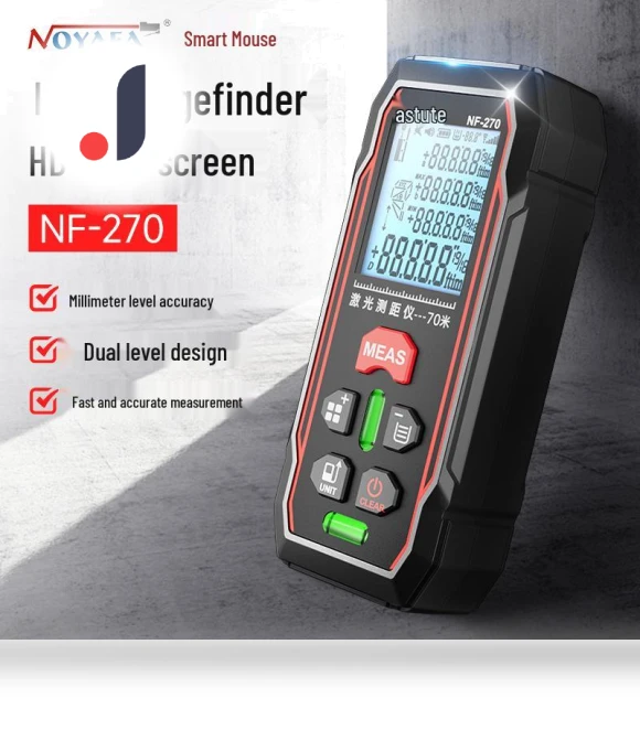Handheld Red Laser Distance Meter — Laser Distance Measuring Tools, TrendVibeCN