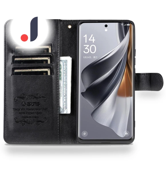 Leather Case Magnetic Clasp Wallet Stand Phone Cover — Basic Cases, Smartwatch 2025