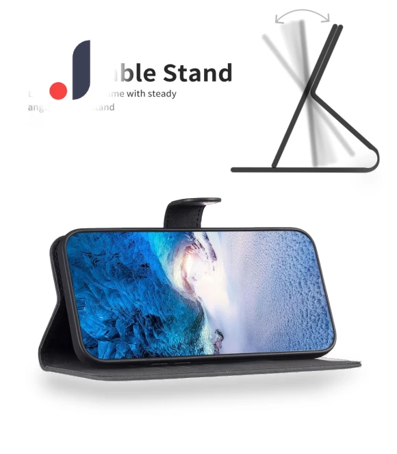 Leather Cover with Imprinted Pattern Stand — Flip Cases, Smartwatch 2025
