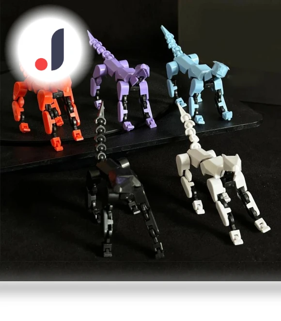 Multi-joint Transformable Robot — Interactive Figures & Robots, Yiran bag