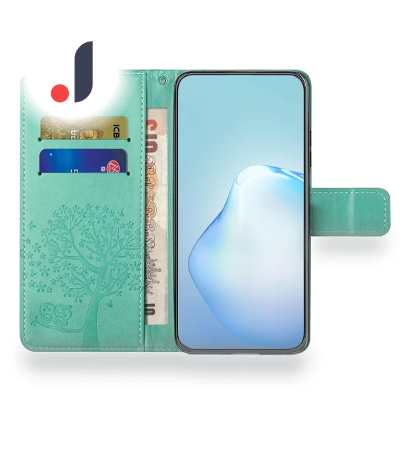 Owl Tree Imprinted PU Leather Wallet Phone Cover — Phone Accessories, Smartwatch 2025