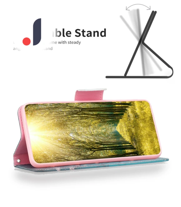 Pattern Printing PU Leather Wallet Stand Cover — Flip Cases, Smartwatch 2025