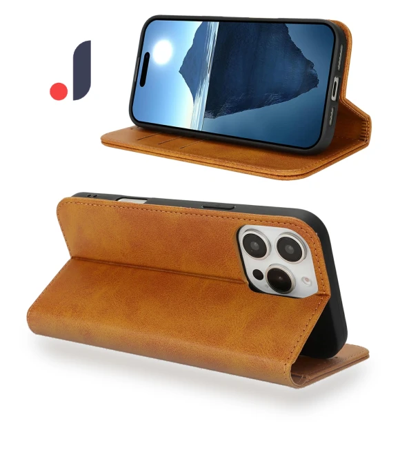 PU Leather Calf Textured Magnetic Closing Smart Phone Cover — Basic Cases, Samrtwatch Bands Straps
