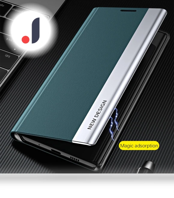 PU Leather Flip Cover with Stand — Flip Cases, Smartwatch 2025