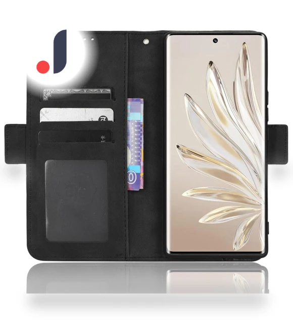 PU Leather Phone Shell with Multiple Card Slots and Stand — Flip Cases, Smartwatch 2025