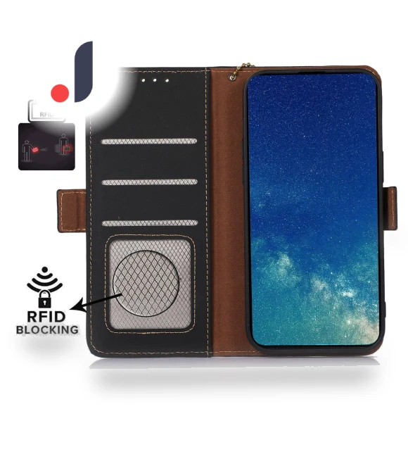 RFID Blocking Phone Case with Hands-free Stand — Flip Cases, Smartwatch 2025