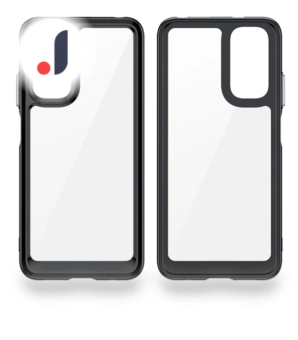 Shock Absorption TPU+Acrylic Hybrid Case — Phone Accessories, Smartwatch 2025