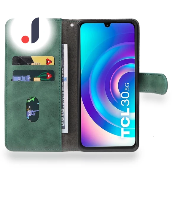 Skin-touch Feeling Wallet PU Leather Phone Case with Adjustable Stand — Flip Cases, Smartwatch 2025