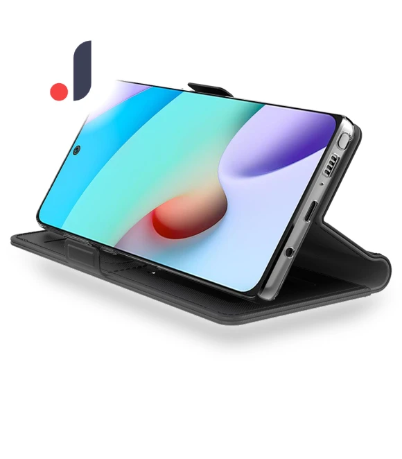 Stand PU Leather Phone Cover with Mirror — Phone Accessories, Smartwatch 2025