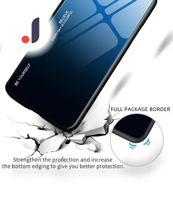 Tempered Glass Back Cover Anti-Scratch Phone Case — Back Covers, Smartwatch 2025