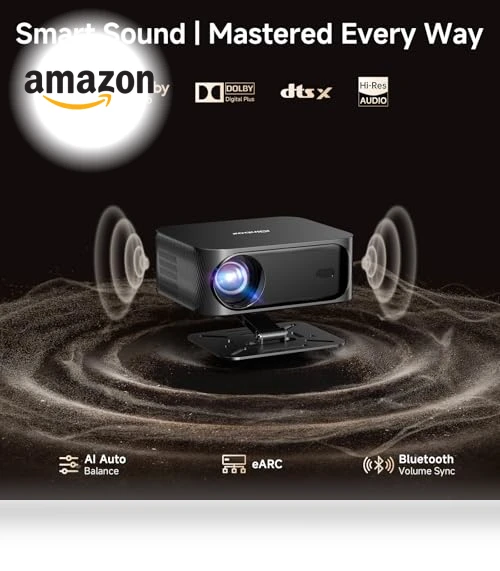 4K Outdoor Projector with WiFi and Bluetooth — Home Theater Projectors, iSinbox