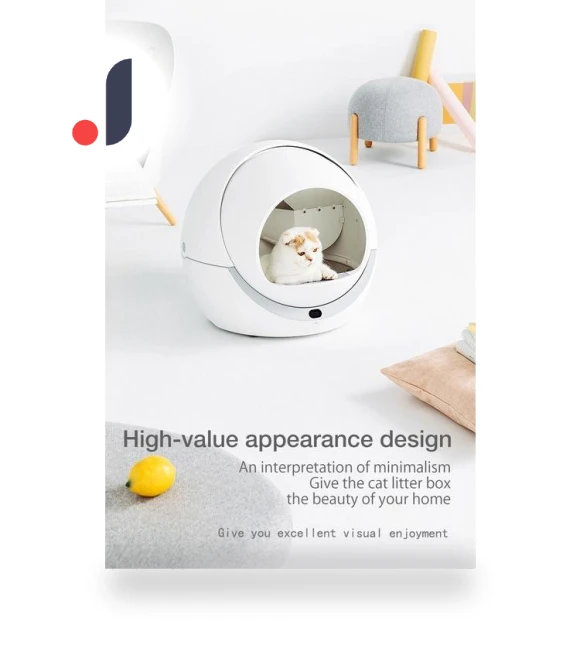 Automatic Self-Cleaning Cat Litter Box — Training Systems, Decor Dream