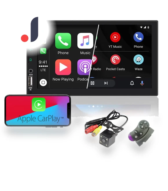 Car Audio System with Touch Screen — Stereo Receivers, Zen-Japan Electronics