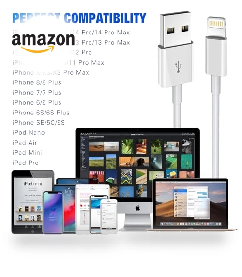 Fast Charging Lightning Cable — Chargers, Hi-Mobiler