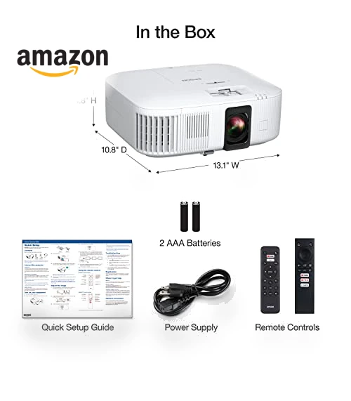 Home Cinema 2350 Smart Gaming Projector — Home Theater Projectors, Epson