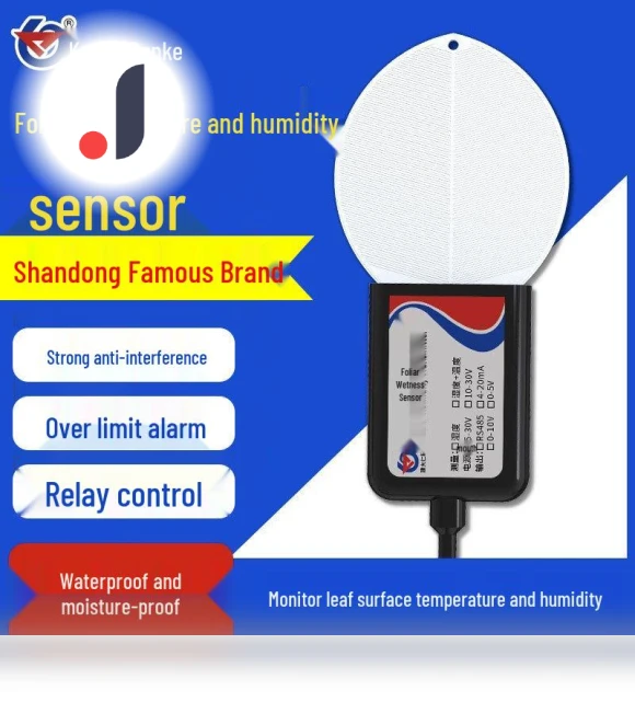 Leaf Surface Moisture and Temperature Sensor — Sensors, Discount Domain