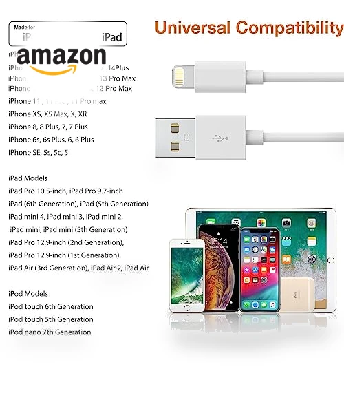 Long Lightning Cable Fast Charging — Chargers, VODRAIS