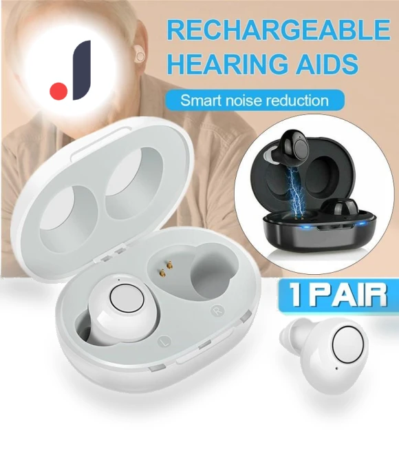 Mini Rechargeable Smart Hearing Aids — Hearing Support, The Romantics