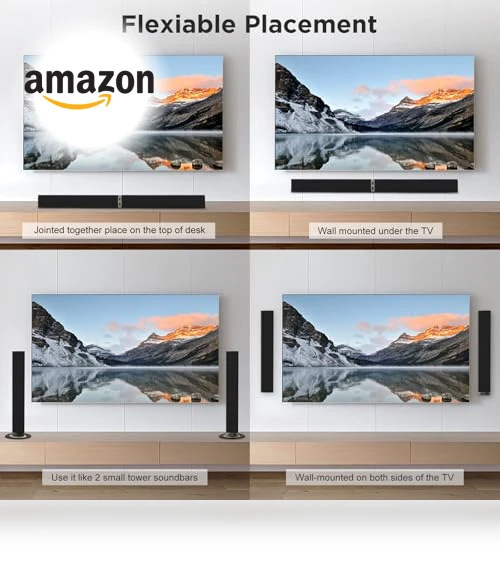 Sound Bar for Smart TV — Home Entertainment Systems, MZEIBO