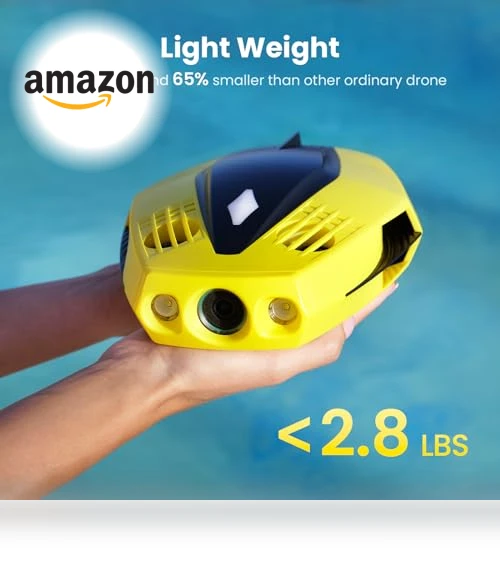 Underwater Drone with Camera — Action Cameras, Chasing