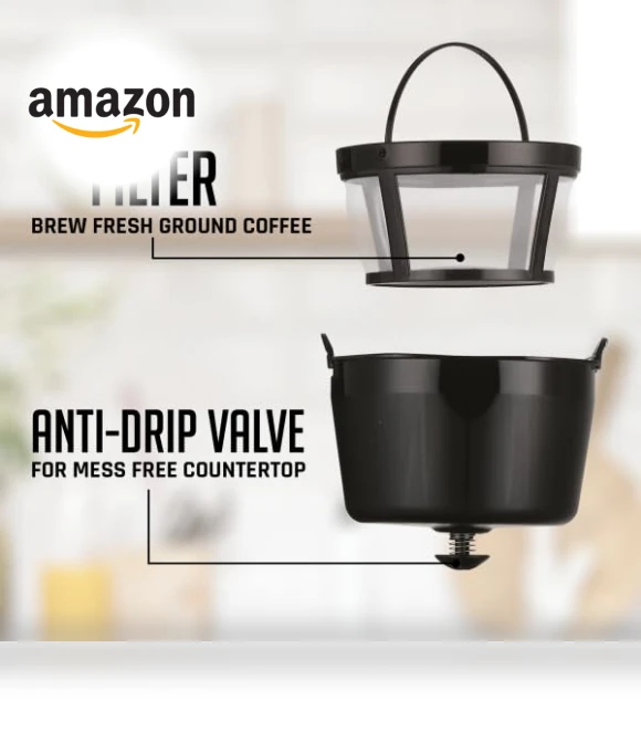12-Cup Drip Coffee Maker — Coffee Makers, OVENTE