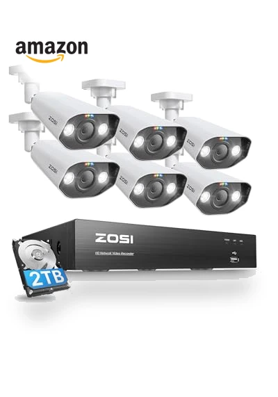 4K Security Camera System — Smart Home Security, ZOSI