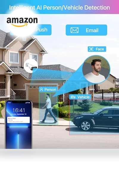 4K Security Camera System — Smart Home Security, ZOSI