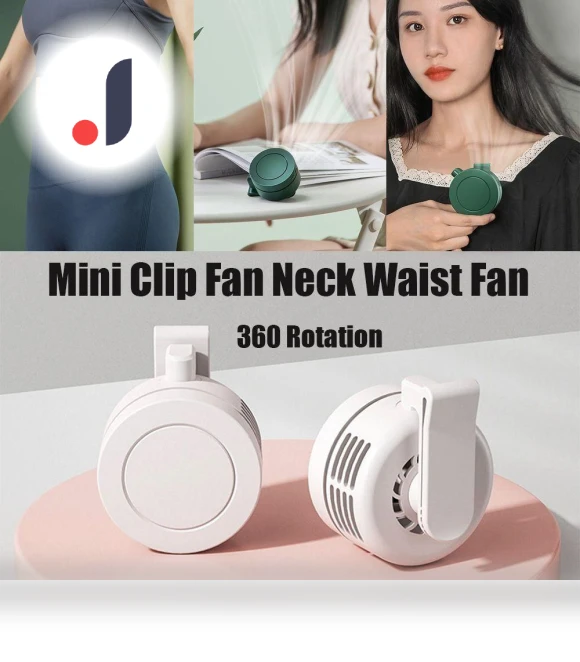 Adjustable 360° Silent Mini Bladeless Fan — Portable Cooling Solutions, TorchNicce