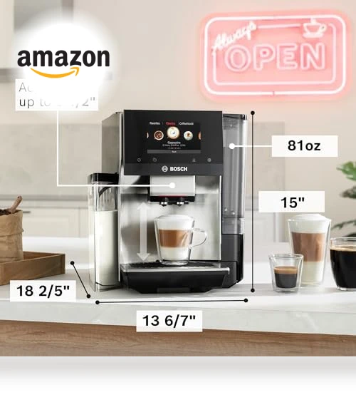 Fully Automatic Espresso Machine — Coffee & Espresso Combos, BOSCH
