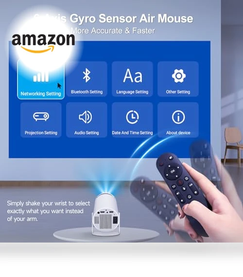 Mini Projector with WiFi and Bluetooth — Home Theater Projectors, Magcubic