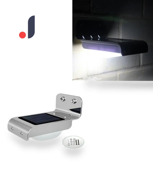 Solar Power Motion Sensor Garden Security Lamps — Outdoor Security & Flood Lighting, happybuySE