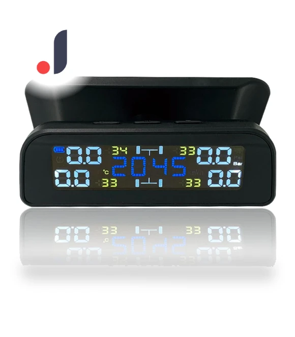Solar TPMS LCD Digital Car Tire Pressure Monitoring System — TPMS Sensor Replacements, Tautoparts