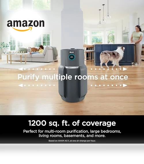 Air Purifier with NeverChange HEPA Air Filter — HEPA Air Purifiers, Shark
