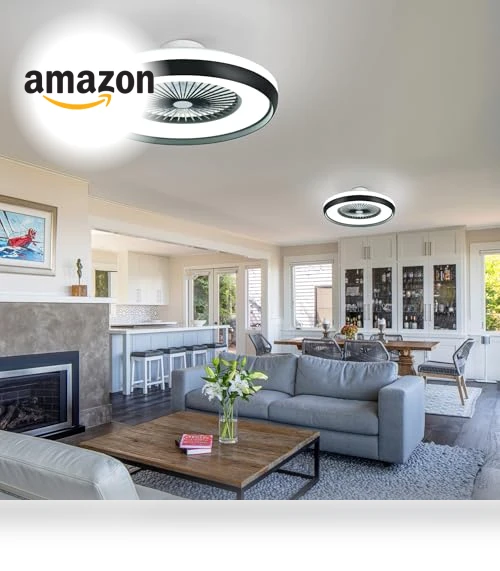 Bladeless Ceiling Fan with Light — Ceiling Fans & Accessories, HUMHOLD