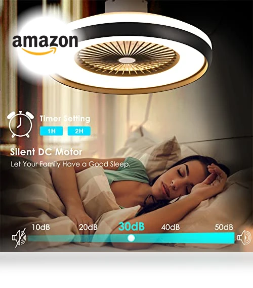 Bladeless Ceiling Fan with Light — Ceiling Fans & Accessories, HUMHOLD