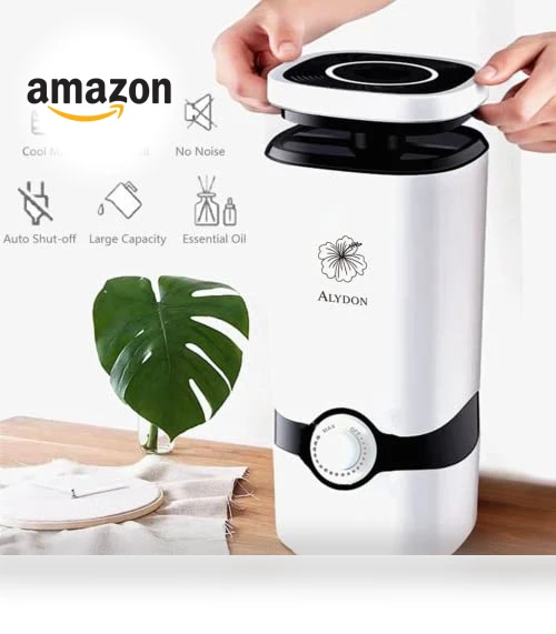 Cool Mist Humidifier with Essential Oil Diffuser — Air Moisturizers, Alydon