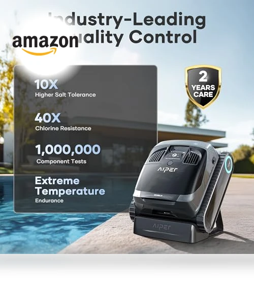 Cordless Robotic Pool Cleaner — Automated Pool Maintenance, AIPER