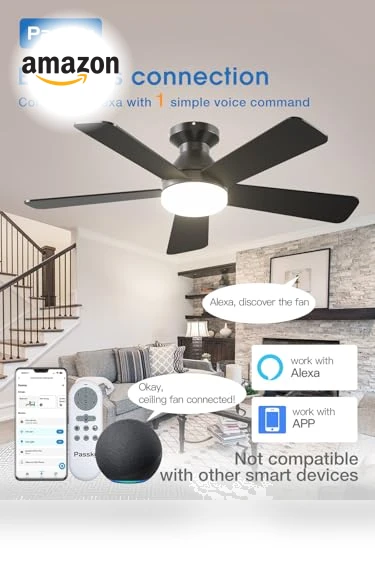 Smart Ceiling Fan with Lights — Ceiling Fans