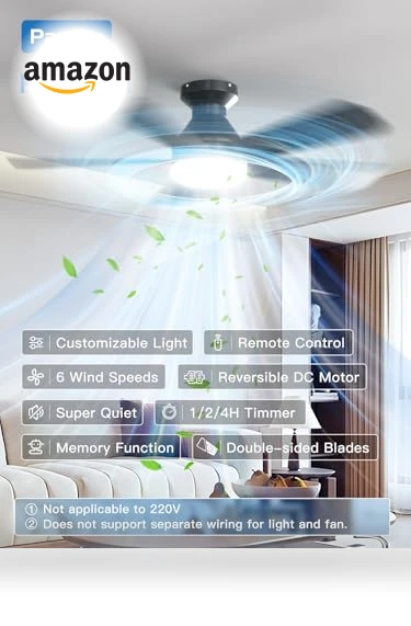 Smart Ceiling Fan with Lights — Ceiling Fans