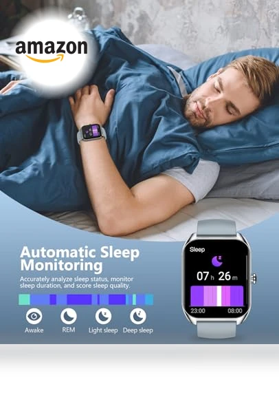 Smart Watch with Health Monitoring — Smartwatches, SOUYIE