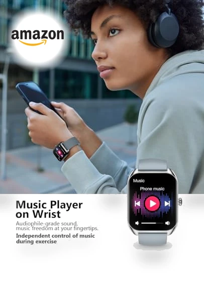 Smart Watch with Health Monitoring — Smartwatches, SOUYIE