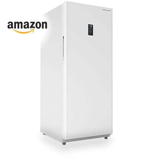 Upright Convertible Fridge/Freezer — Mini Fridges, Hamilton Beach