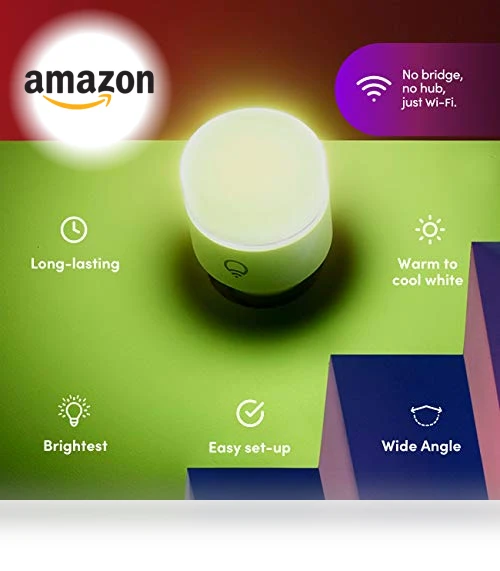 Wi-Fi Smart LED Light Bulb — LED, LIFX