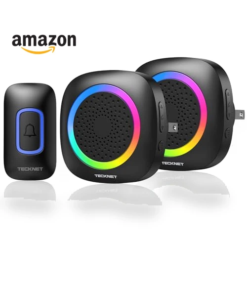 Wireless Doorbell with RGB Light — Kits, TECKNET